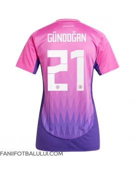 Germania Ilkay Gundogan #21 Echipament de Fotbal Replică European 2024 Femei Deplasare